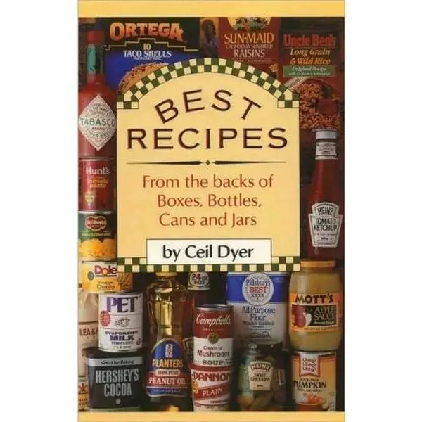 USED Book - Best Recipes from the Backs of Boxes, Bottles, Cans and Jars (May 2008) by Ceil Dyer (Paperback) - English