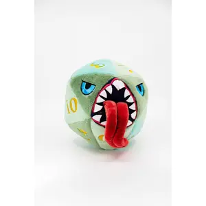 8" Misfit Mimic - Stuffed D20 Mimic Plushie