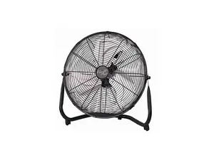 Vie Air 14" Industrial High Velocity Heavy Duty Metal Floor Fan with 3 Speed Settings