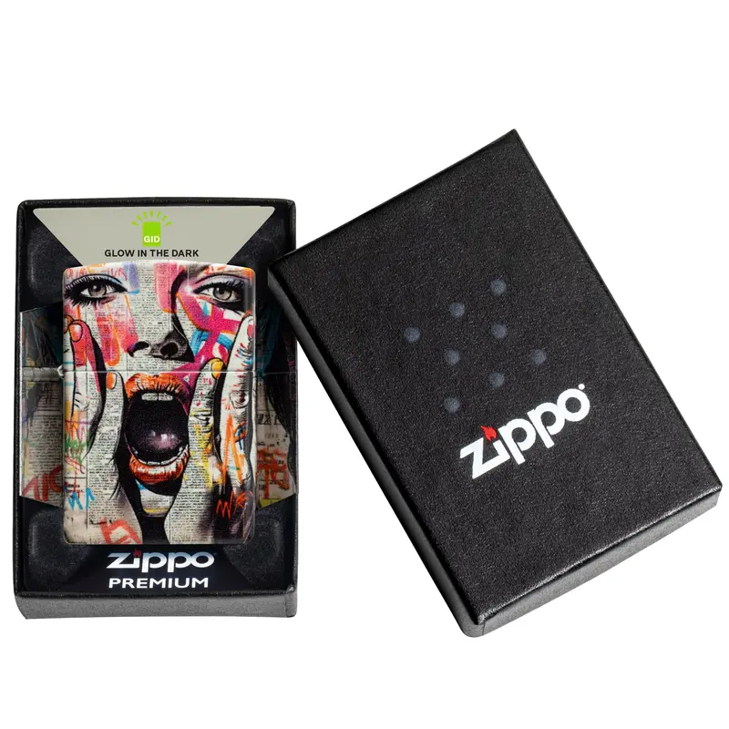 Zippo Pocket Lighter - Fun, Nostalgic and Sayings - Made in USA - Unfilled (fuel sold separately)