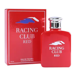 Racing Club Red Eau De Toilette Natural Spray Cologne for Men 100ml/3.4fl.oz. - Fragrance for Men