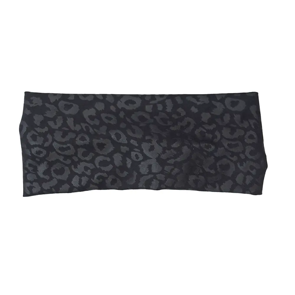 Headband - Black Leopard Headband - Black Leopard