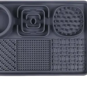Pet Lick Mat for Dogs and Cats, BPA-Free Slow Feeder for Anxiety Relief with Non-Slip Design