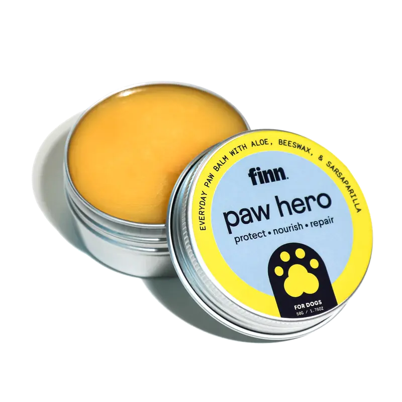 FINN Paw Hero - Natural Revitalizing Dog Paw Balm – Protect, Nourish & Repair from Wear, Damage & Dryness =