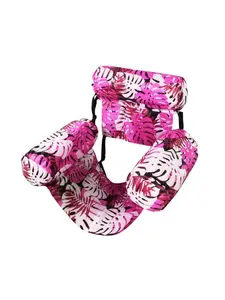 Inflatable Pool Lounger Chair, Floating Hammock for Adults, Durable PVC Summer Beach Party Pool Accessory, Floating Recliner for Pool and Beach, Floating Pool Chair