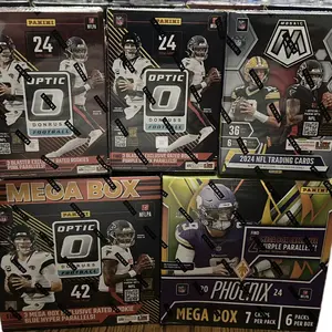 Break 003***  12-Box Break. 2X Mosaic Blaster. 4X Optic Purple Shock Blaster. 2X Optic Pink Blaster. 2X Optic Blue Hyper Mega. 2X Phoenix Mega