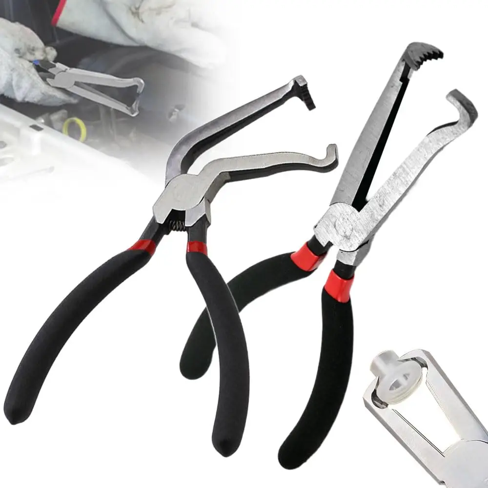 Electrical Disconnect Pliers Set, Electrical Connector Multi Function Pliers for Cars, Fuel Line Petrol Clip Pipe Pliers, Automotive Hose Disconnect T