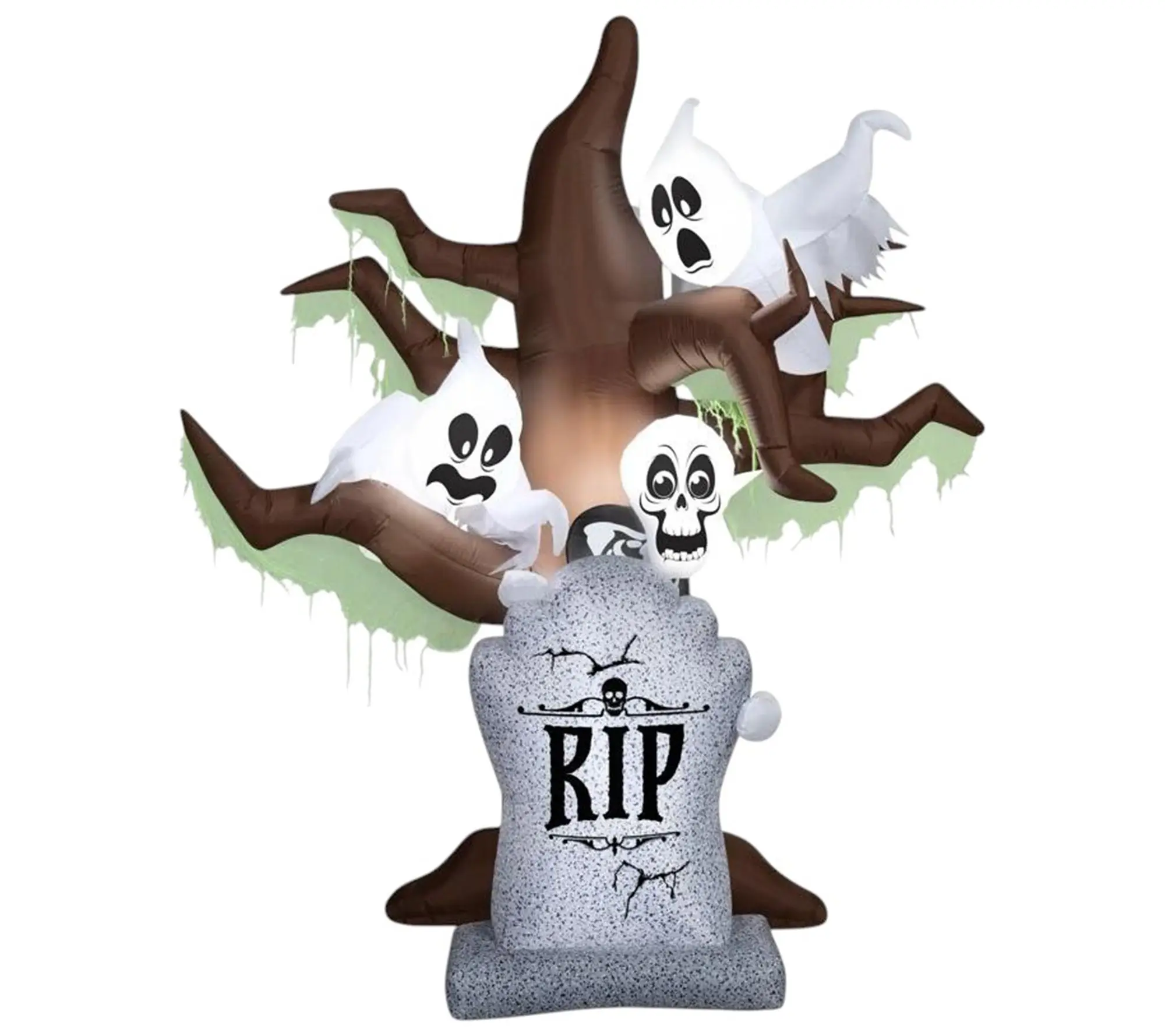 RC Home Decor 8 Ft. Haunted Ghost Halloween LED Inflatable