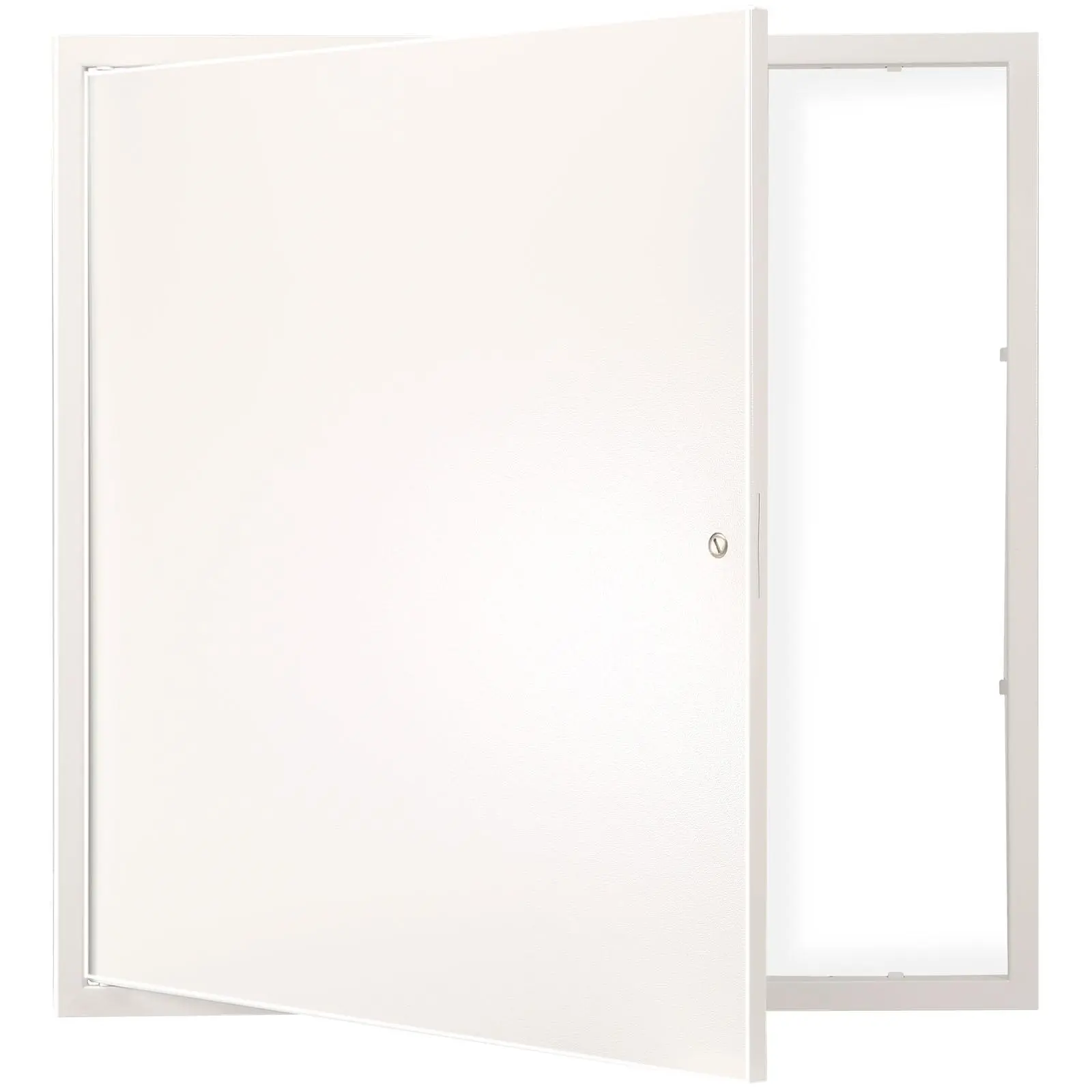 【toolupgrade】VEVOR 16x16 in Galvanized Corrosion-Resistant Steel Access Panel, Wall/Ceiling Mount, Recess Mount for Drywall, Plumbing, Wiring Access, Reinforced Heavy-Duty Removable Hinged Door Cover, Easy Install, Silver