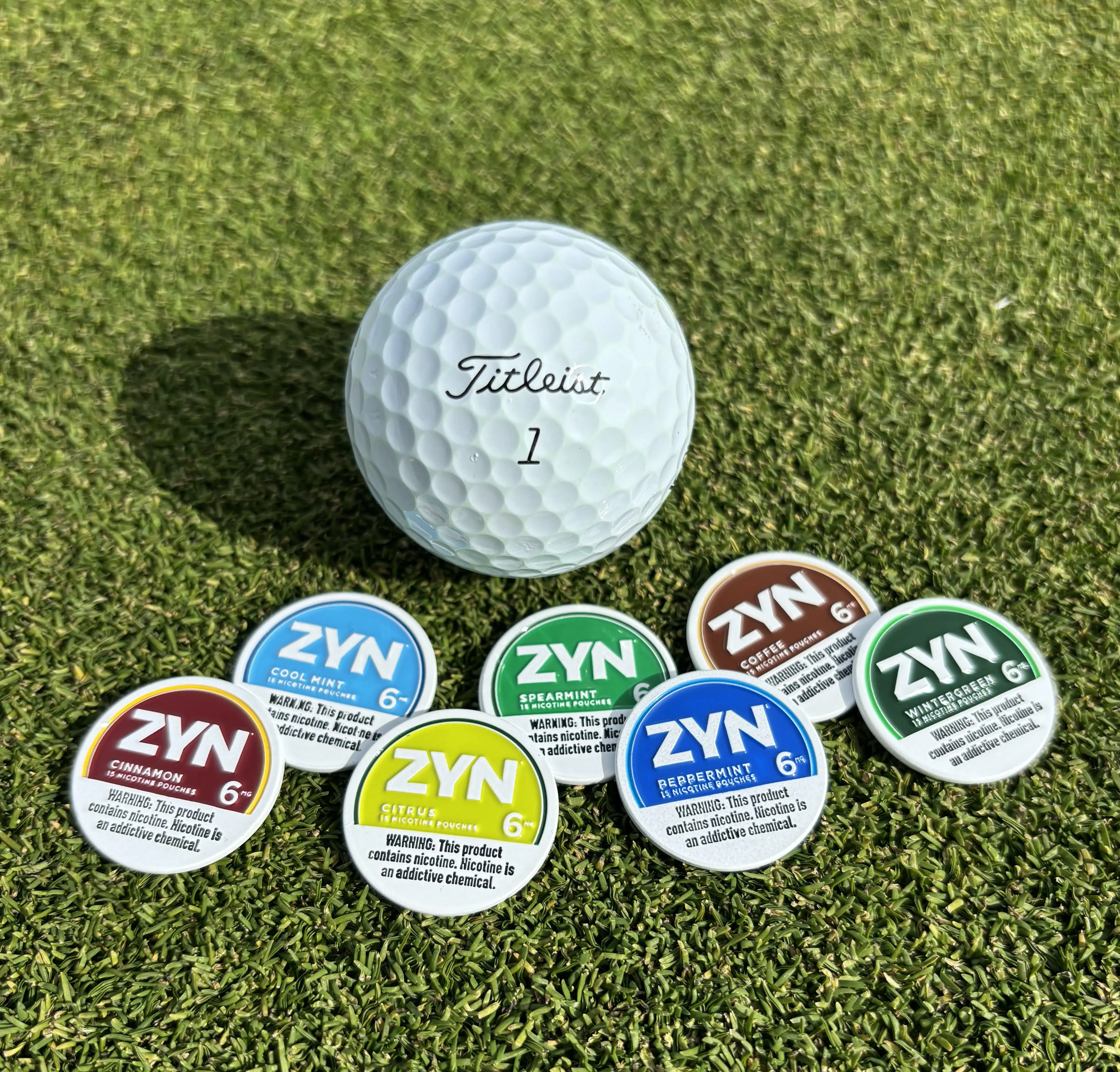 Zyn Golf Ball Marker  Zyn Golf Marker  Upper Decky Golf Ball Marker funny