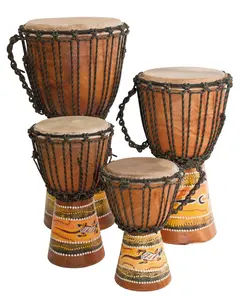 Djembe Beginner Paint, 10" 12' 16" 20" 24" tall.