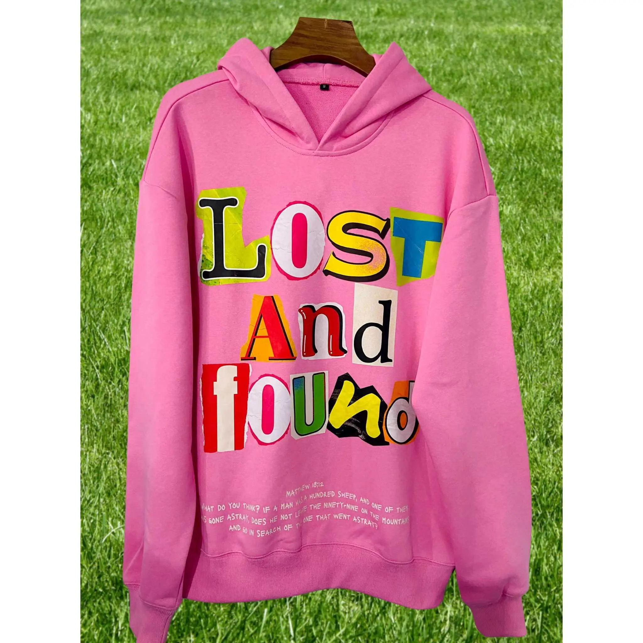 Pink Lost & Found Unisex Hoodie