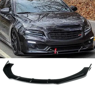 CANITU Gloss Black Rear Trunk Lip Spoiler For Chevy Cruze Sedan 2011-2019 - Adhesive