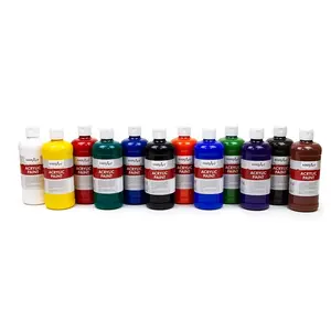 Rock Paint Distributing  Acrylic Paint Pint Primary Set - 12 Piece