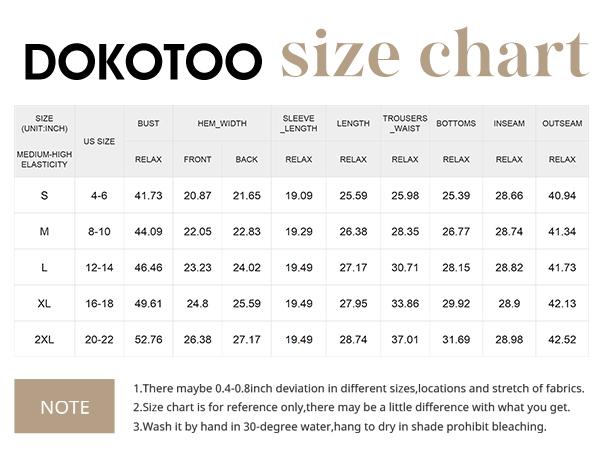 Dokotoo Women's Cotton 2 Piece Outfits Sweatsuit Casual Fall Long Sleeve Knit Tops And Pants Lounge Sets