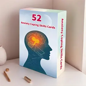 Anxiety Coping Skills Cards, Tangible Cards, Emotional Regulation & Mindfulness Tools, Stress Management Techniques for Teens & Adults, Mental Health Support