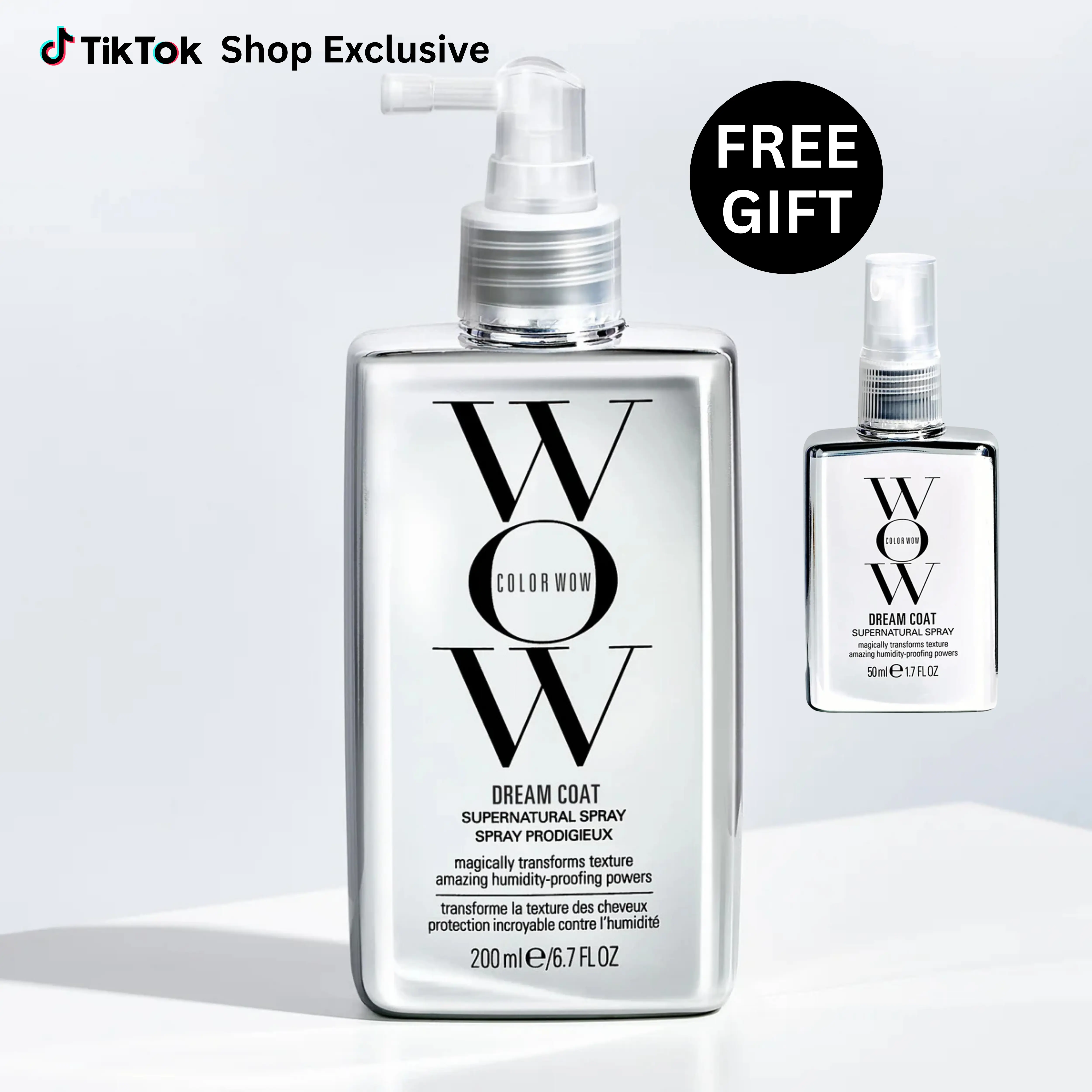 [NEW] Color Wow Dream Coat Frizz Treatment -  Full Size with FREE Mini