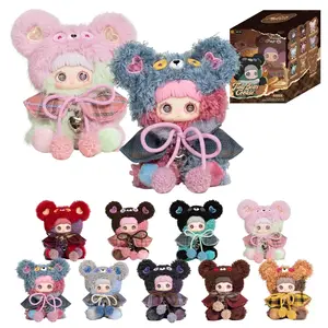 Maymei Tiny Bear Cookie Series Plush Blind Box Figures, High-Quality Toy Dolls, Daily Surprise Gift, Holiday Present Ideas