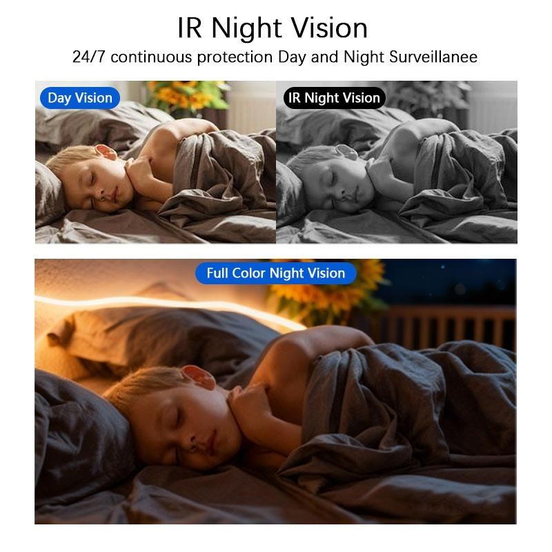 PBSEV Smart Home Security Camera (Smart Home Gadgets), 360° Rotatable, 1080p Full HD, Full-Color Night Vision, Motion Sensor, 2-Way Audio, Wi-Fi-Bluetooth, Easy Install, Baby Monitor, Remote View, TF Card-Cloud Storage, Housewarming Gift PBSEV Smart Home Security Camera (Smart Home Gadgets), 360° Rotatable, 1080p Full HD, Full-Color Night Vision, Motion Sensor, 2-Way Audio, Wi-Fi-Bluetooth, Easy Install, Baby Monitor, Remote View, TF Card-Cloud Storage, Housewarming Gift