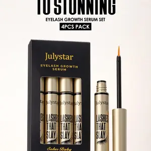 Hormone-Free Eyelash Serum Brow Essence, Nourishes and Strengthens Brows and Lashes, Natural Ingredients, Safe Use, Beauty Supplement