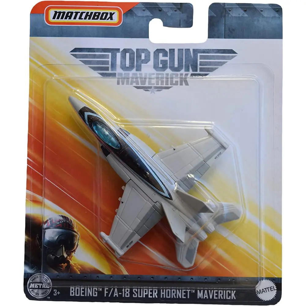 Matchbox Skybusters Planes - Top Gun: Maverick - BOEING F/A-18 SUPER HORNET MAVERICK