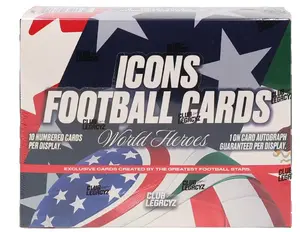 2026 Club Legacyz Icons Soccer Fourth Edition Hobby Box