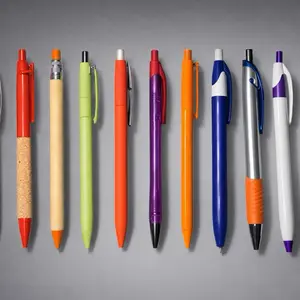 Colorful Ballpoint Pens Set of 10 Assorted Colors for Writing and Note Taking