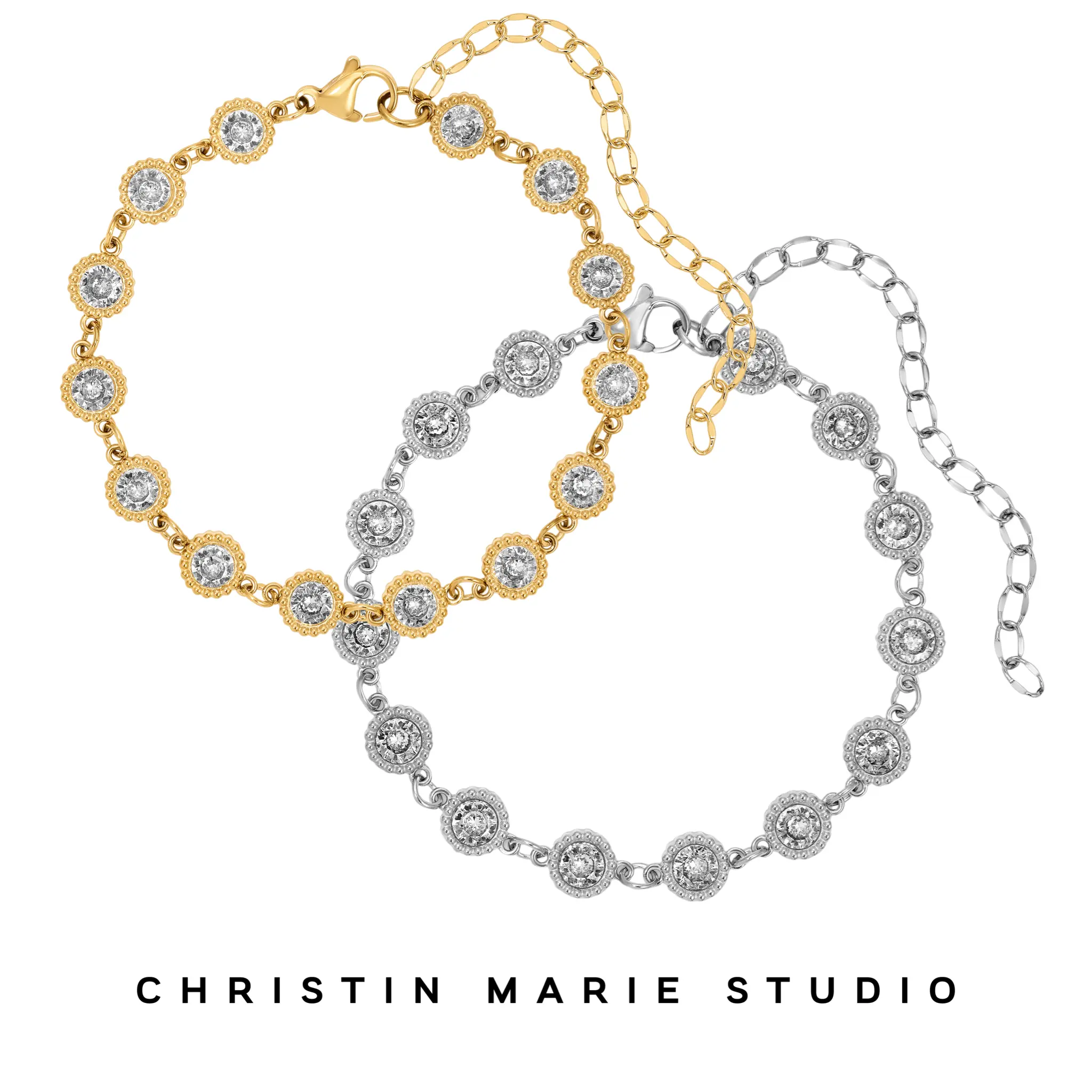 CZ Circle Bracelet