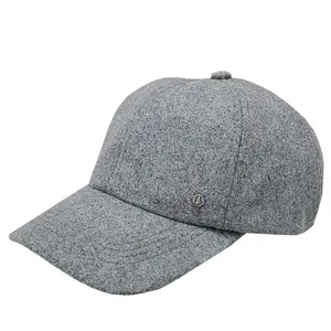 Melton Wool Baseball Cap, Made in USA, Various Colors, Unisex Baseball Cap, Warm Baseball Cap