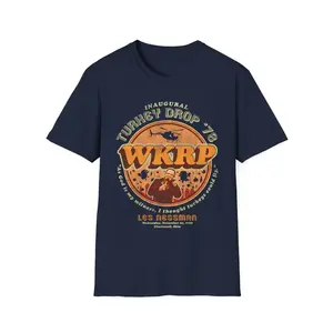 WKRP Turkey Drop '78 Worn Softstyle T-Shirt