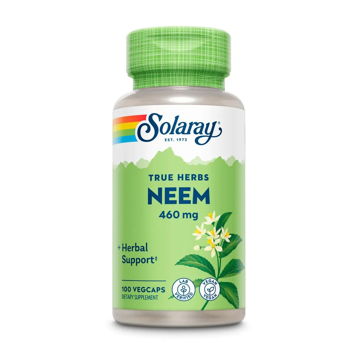 Solaray Neem Leaf Supplement, 460mg Health & Wellness Nutritional Supplement Solaray Neem Leaf Supplement, 460mg Health & Wellness Nutritional Supplement