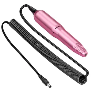 Nail Drill Handpiece Replacement for Professional Nail Drill Machine, 20000 RPM Handpeice Replacement Parts for SUBAY, ALLE˙S, HOINVO and JIASHENG, Pink