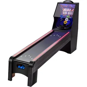 VEVOR Roll and Score Classic Arcade GameTable, Sky Ball Table Machine, LED ElectronicScorer Track Lighting, Sound, Automatic BallReturn, Home Recreation Game RoomVEVOR Super Brand Day