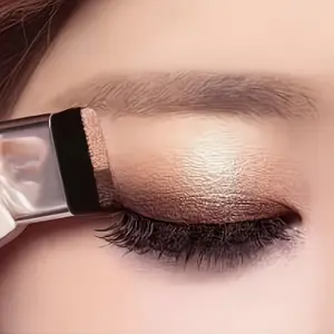Shimmer Dual-Color Eyeshadow Palette, Flawless Shadows Palette, Gradient Eyeshadow with Brush, Matte Waterproof, Beginner-Friendly, Long-Lasting Makeup, Glitter Eyeshadow