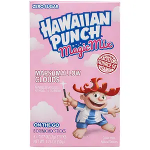 3x Hawaiian Punch Magic Mix Marshmallow Clouds - On-the-Go Hydration Powder 12oz