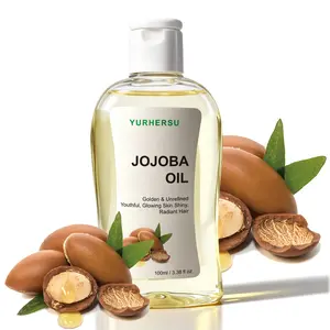 Jojoba Oil Body Massage Oil, Moisturizing Firming, Lightweight Non-Greasy, Daily Use Home Spa, Easy to Apply, Single Item