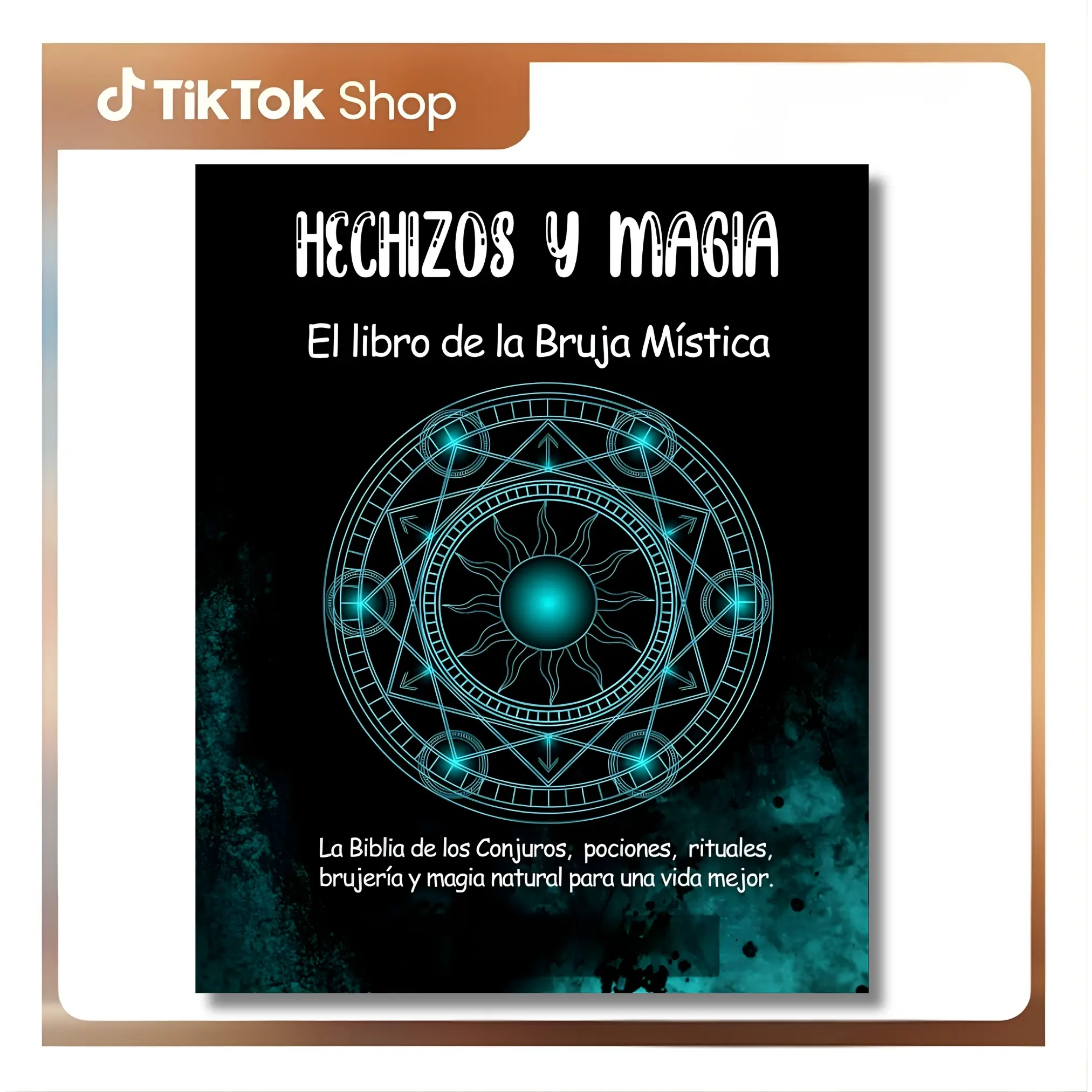 Spells and Magic: The Book of the Mystic Witch - Marmara Turan Spanish Paperback Guide (164 Pages) for Witches, Includes Spells, Incantations, and Potions, Uses Altars, Works with Lunar Phases, Protects Self & Others, Attracts Love & Success