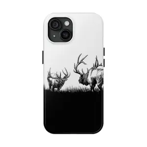 Elk Rutting Phone Case - Custom Style Protection for iPhone and Samsung Smartphones