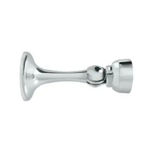 Deltana  3 in. Magnetic Door Holder- Bright Chrome - Solid