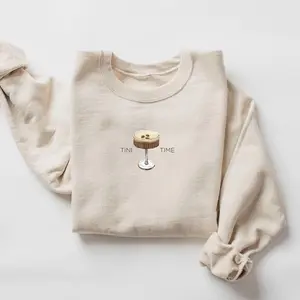 Espresso Martini Sweatshirt, Tini Time, Espresso Shirt, Espresso Martini Social Club Shirt, Espresso Martini Lover Gift, Birthday Gift Her Unisex T-Shirt Hoodie
