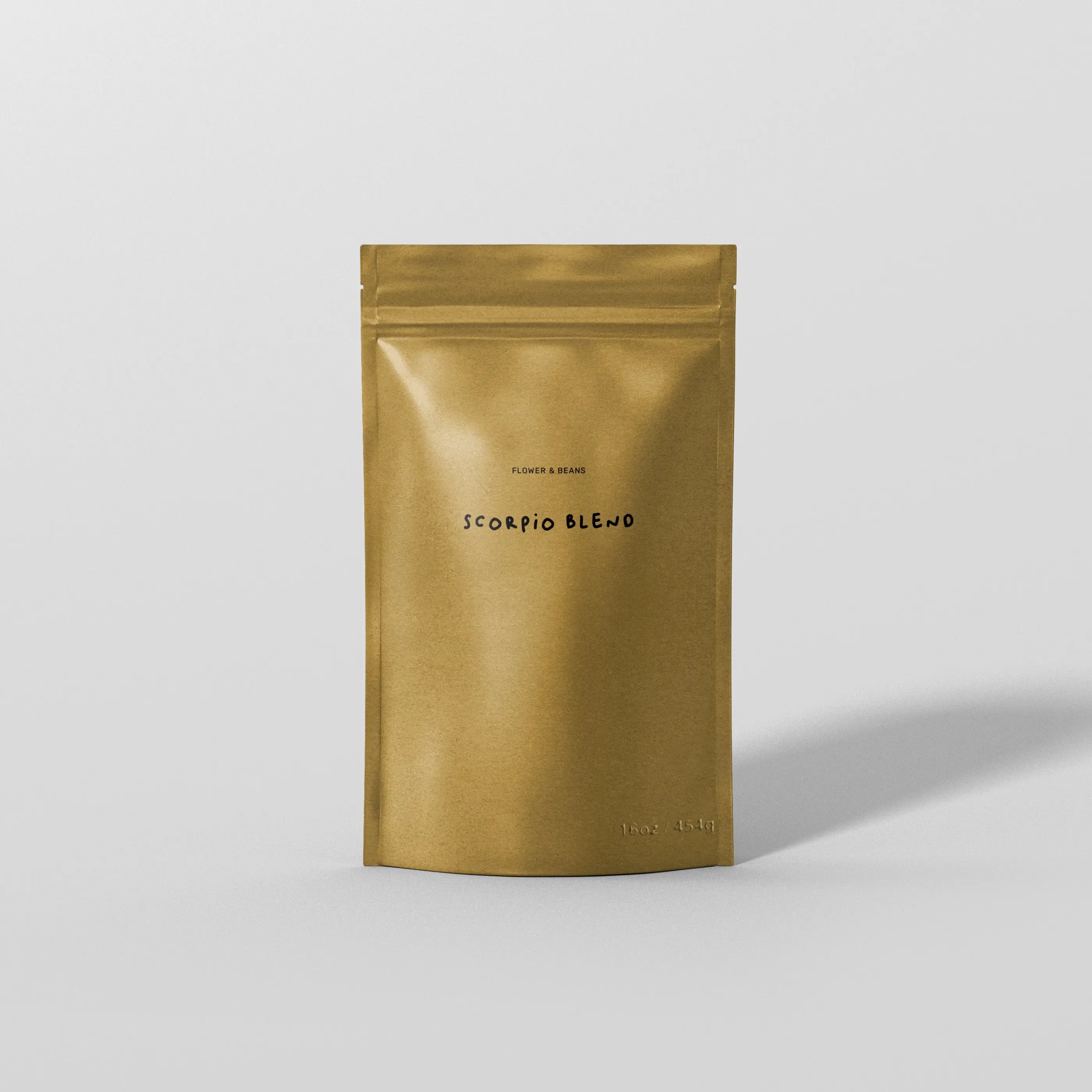 Scorpio Blend - Dark Roast - 1LB Bag (1) Whole Roasted Coffee Beans from Guatemala, Chocolaty and spicy Sweet Beverage