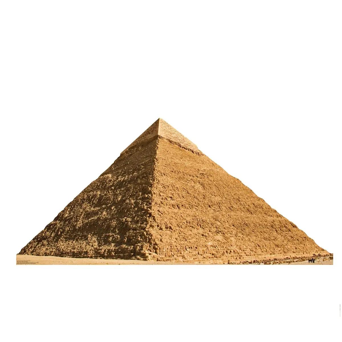 Advanced Graphics 1930 Chephren's Egyptian Pyramid Cardboard Cutout Standup, 35x76 in, Egyptian Theme Pyramid Shape Home Decor Prop for Home Supplies, School Projects Standup Display