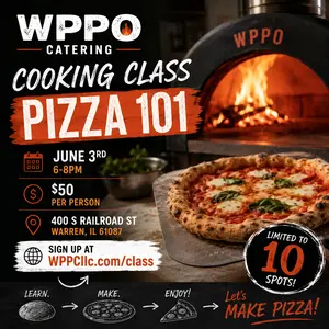 Pizza Making 101 - Class June 3rd WPPO