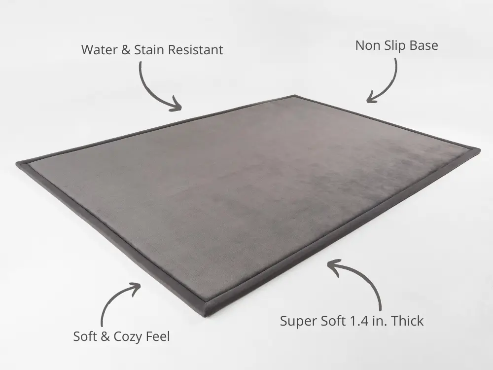1.4" Thick Soft Foam Play Mat by Muscle Mat