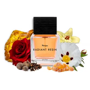 Ntrigue Radiant Resin Perfume Amber Frankincense Myrrh Men Floral Unisex Rose Vanilla