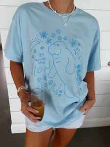 GO WITH THE FLOW TEE