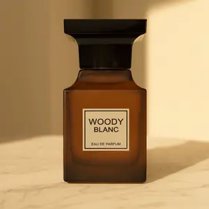 Woody Blanc Eau de Parfum 3.4 FL.OZ for Men – Long-Lasting Premium Fragrance with Warm Woody & Spicy Notes – Sophisticated Daily & Evening Scent
