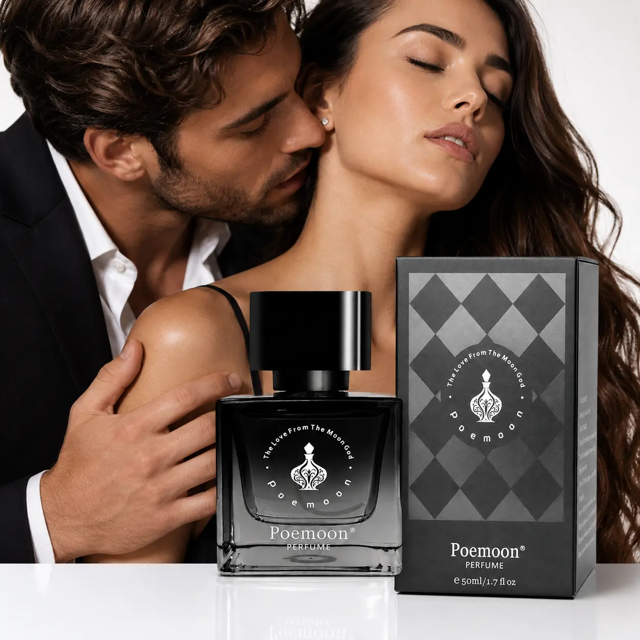 Dark Woody Cologne for Men Long Lasting - Pheromone Infused Eau de Parfum with Warm Amber & Oud Scent, Magnetic Masculine Fragrance for Date Night & Daily Confidence, 100ml Luxury Gift for Him