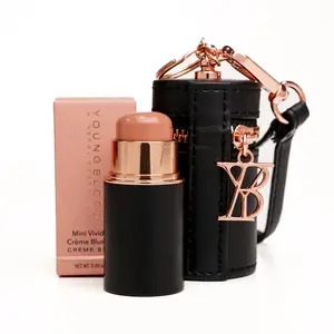 YB Mini VividLuxe Crème Blush Stick - Crème Brûlée | Hydrating Cheek & Lip Color | Creamy Texture and Radiant Finish | Clean Ingredients | Multi-Use Makeup | 8 Vivid Shades