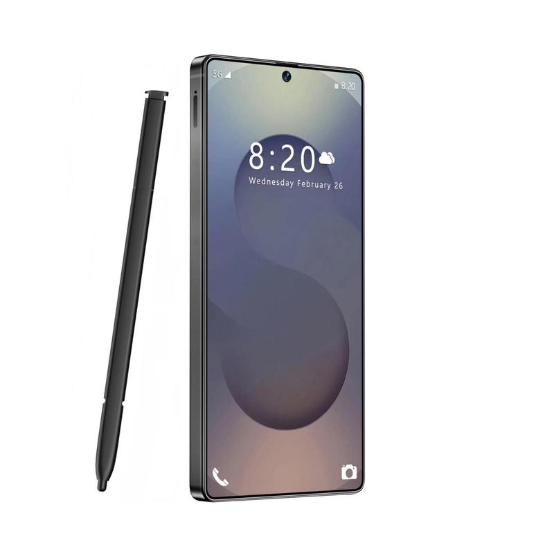25 Pro Android Smartphone 6.8 Inch Large Screen with Stylus, Android 12 ...